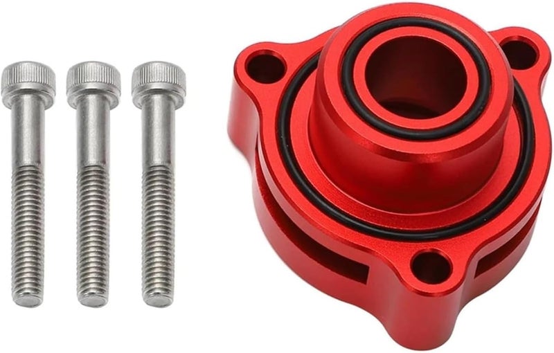 RselectMet Turbo Vacuum Adapter BOV Red 2015-2019 For FORD MUSTANG ECOBOOST 2.3L - Image 1